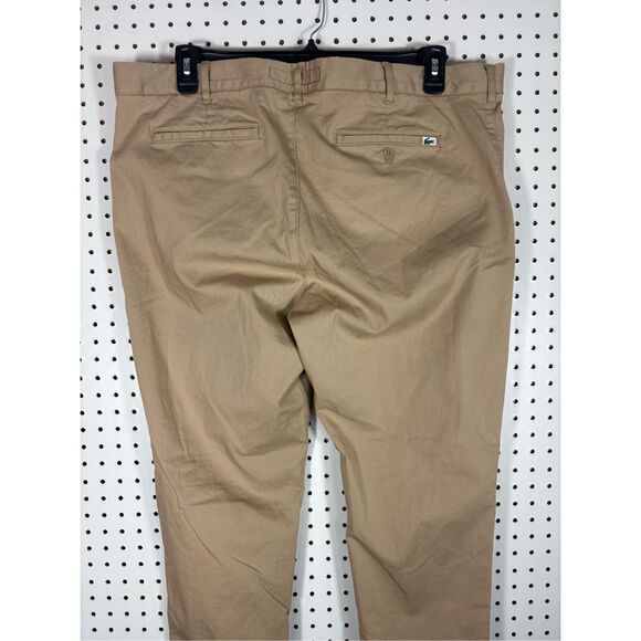 Lacoste khaki pants size 42 measures as size 40 - Picture 8 of 14